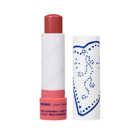 Korres Lip Balm Tinted Läppvård Unisex Rosa 4.5 G