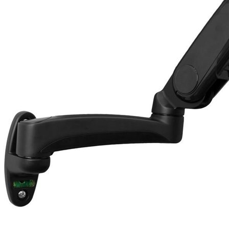 StarTech Wall Mount Monitor Arm - Full Motion Articulating - Adjustable - Supports Monitors 12” to 34” - VESA Monitor Wall Mount - Black (ARMPIVWALL)