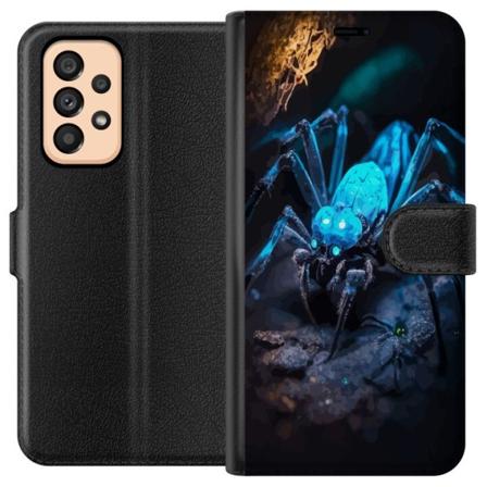Samsung Galaxy A53 5G Lompakkokotelo Hämähäkki Pelottava