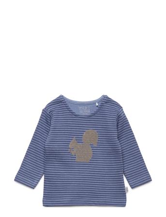 Alex - T-Shirt L/S T-shirts Long-sleeved T-shirts Blå Hust & Claire