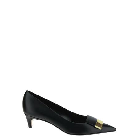 Sergio Rossi, SR1 High Heels Czarny, Kobieta, Rozmiar: 38 EU