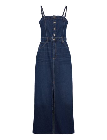 Maxi Denim Dress Blue Lee Jeans