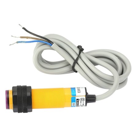 10cm Fotoelektrisk Kontakt PNP NO Nærhedssensor DC636V E3FDS10P1
