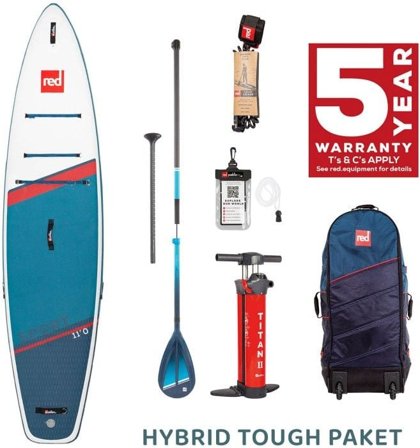 Red Paddle Co Touringpakke 11.0 x 30 Sport MSL for mindre padlere - Red Paddle Co