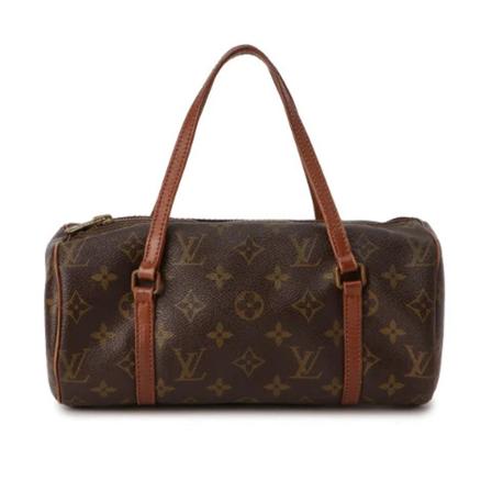 Louis Vuitton Vintage, Pre-owned Polyester handbags Bruin, Dames, Maat:ONE Size