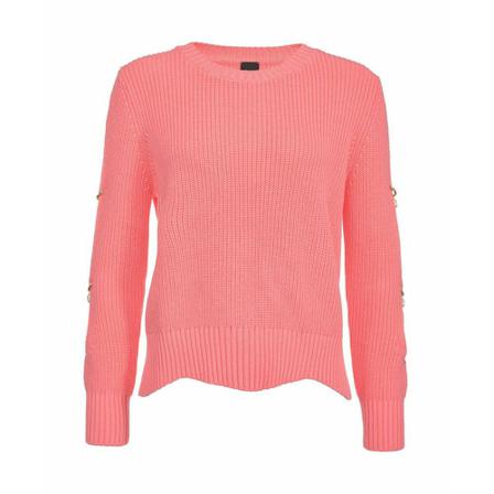 Pinko Round-neck Strik Pink, Dame Striktrøjer