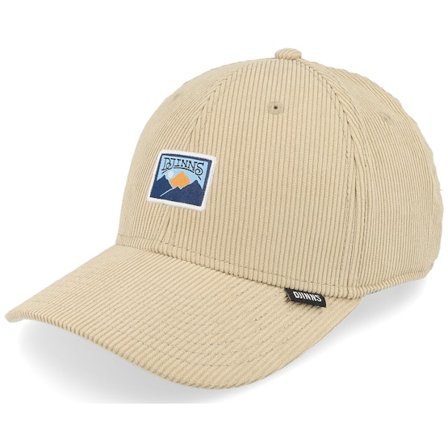 Djinns - Beige adjustable Lippis - 6P Truefit Cord Mountains Beige Adjustable @ Hatstore