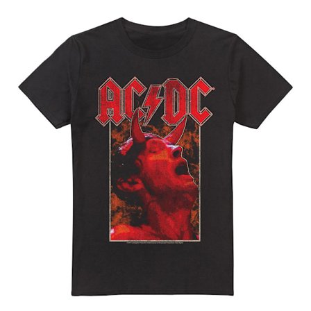 AC/DC Herr Horns T-Shirt XXL Svart