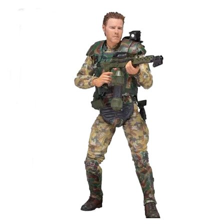 Aliens Soldiers Anime Figur Leke Samlemodell Statue Leker PVC Figurer Skrivebords Ornamenter Fans Samlemodell