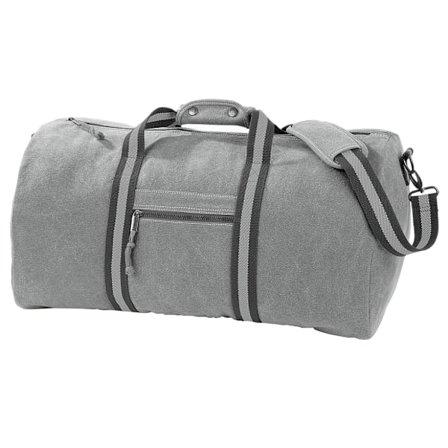 Quadra Vintage Canvas Holdall Duffelväska - 45 Liter (2-pack)