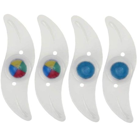 Cykel Hjul Lampor Vattentät Cykel Ekerljus LED Neon Däck Blixt Lampa Ridtillbehör 4st