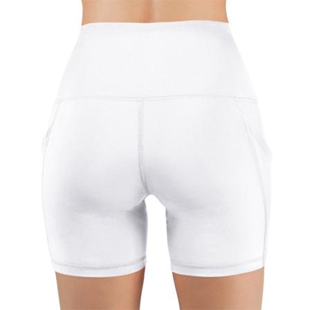 Casual Sportshorts För Kvinnor, Yoga Fitness White,s