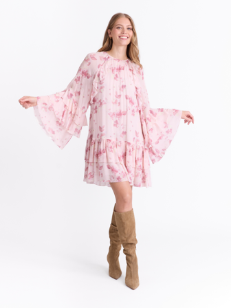 MATCH - Arles kjole - Donna - Str. 42 - Dame - Kjoler & Skjørt - Hvit - 100% Viskose