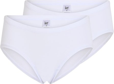 Laze Bambu Hipster 2-pak Hvid 38, Tøj & Bolig, Dametrusser, Hipster Trusser