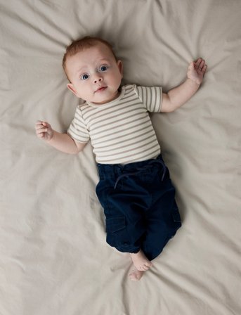 name it Nbmben Cargo R Twi Pant 1771-Hi Noos - Navy - 50