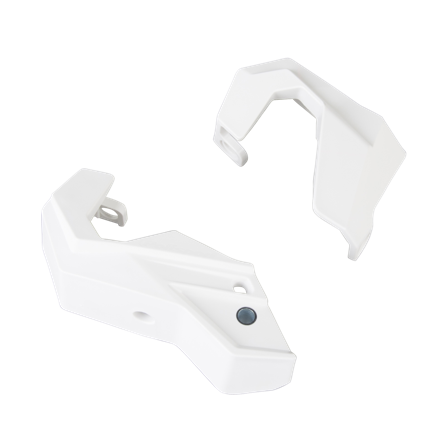 Protezione Pienini Forcella Polisport Bianco - Honda CRF 250R 2010-2014