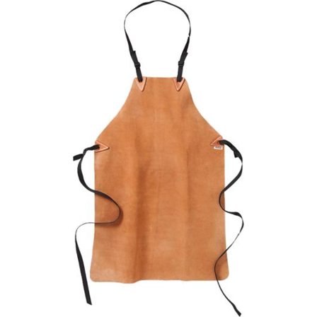 FRISTADS Skyddsförkläde läder 9330 brun - Lyreco - Arbetskläder - Accessoarer - Förkläden