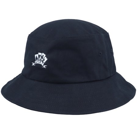 Iconic - Schwarz Bucket Hut - Lucky Cards Banner Black Bucket @ Hatstore