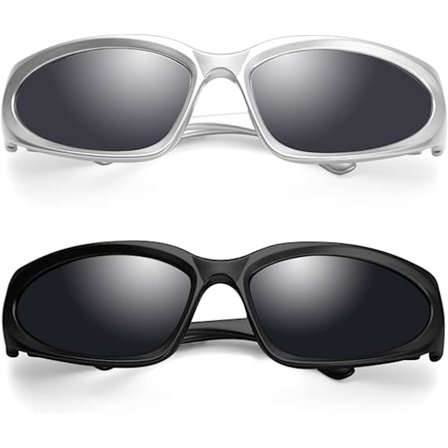 Omsluttende motesolbriller for menn og kvinner, trendy, raske, ovale Da