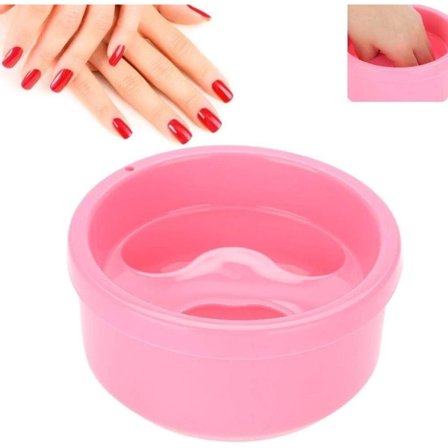 Dyppeskål til manicure, fjernelse af fortykket neglelak og kunstige negle, manicureværktøjer