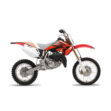 Kit d’Autocollants Blackbird Dream 4 Rouge-Noir-Blanc - Honda CR 85R 2003-2008