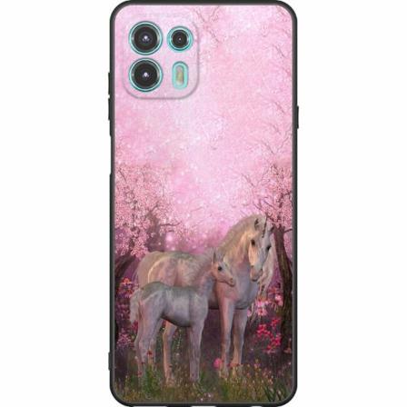 Motorola Edge 20 Lite Svart Skal Unicorn