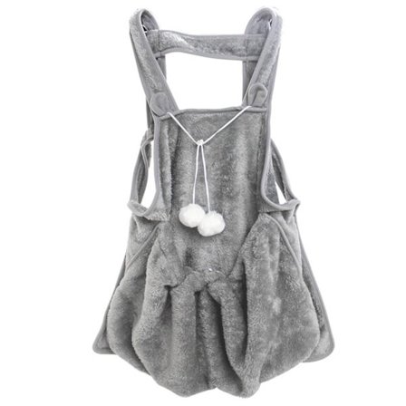 for katteholder Myk plysj kjæledyr hund for bærer Håndfri for katt holde forkle fløyels sovepose med stor lomme for