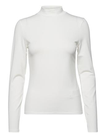 Emata Langærmet T-shirt Hvid BOSS