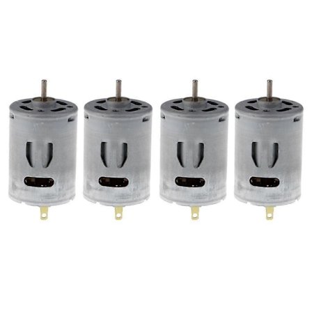 4x DC Motor DC 6-12V 16400RPM Høy Elektrisk Motor DIY Leker