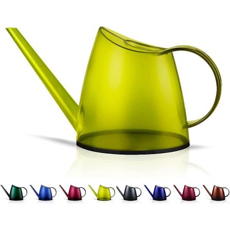 Vattenkanna Lime Green Inomhus Vattenkanna För Hus Bonsai Växter Trädgård Blomma Lång Pip 1.4l 1/3 Gallon Liten Modern