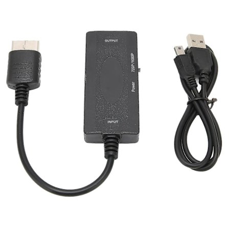 Sega Dreamcast HD Multimedia Interface-konverter og kabel for DC-konsoll