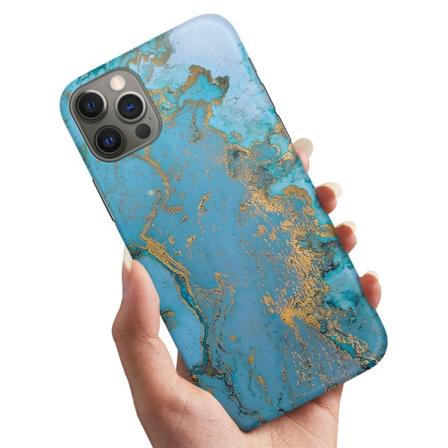 iPhone 15 Pro Max - Deksel/Mobildeksel Marmor