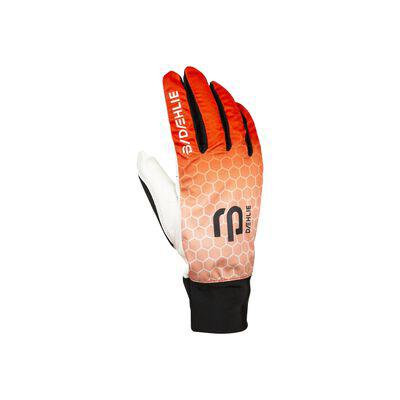 Dæhlie - GLOVE RACE LIGHT WMN - Shocking Orange - 5