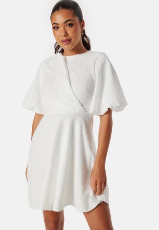 Bubbleroom Occasion Draped Front Structured Dress Klær
