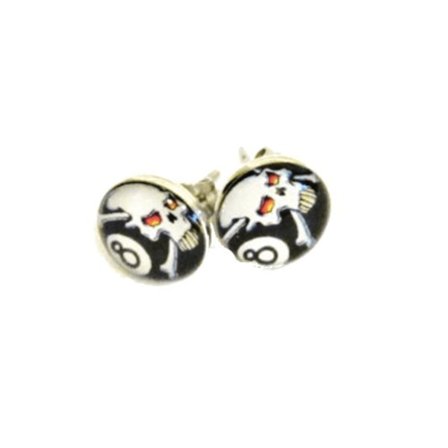 Knapøreringe - 8 kugler