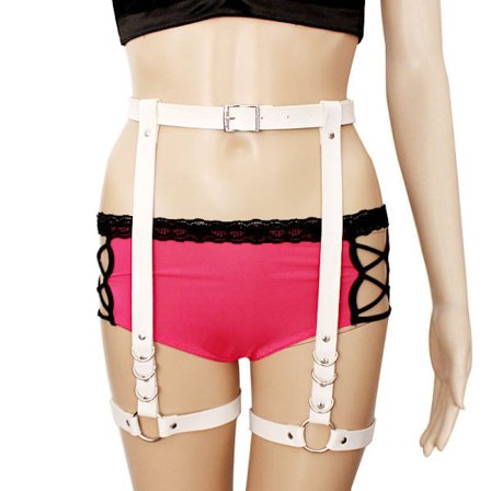 Strumpklämma ben dekoration strumpeband