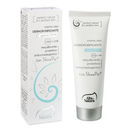 Alta Natura Crema Viso Dermopurificante Giorno 50ml SPF6