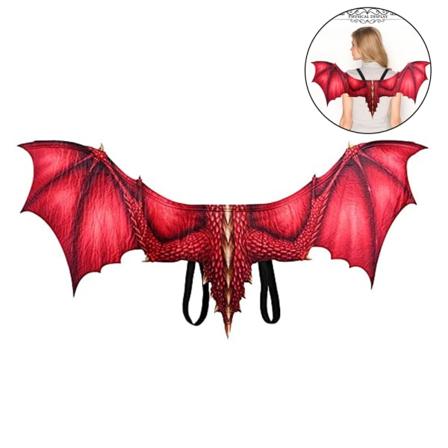 Halloween-lohikäärmeen siivet lohikäärmeen puku tarvikkeet kuitukangas