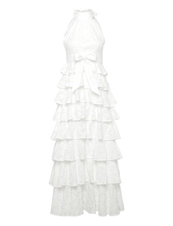 Angel Maxi Dress White Love Lolina