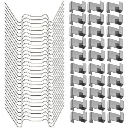 IC-typ trädgårdsspik rostfritt stål Z-typ trädgårdsspik glasklämma rostfritt stål växthusglasfönster fästklämma