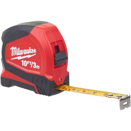 Milwaukee 48226602 Målebånd metrisk, med LED-lampa, Måleinstrumenter