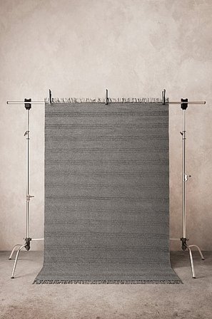 Jotex - Katoenen Vloerkleed Donkergrijs Donkergrijs - TANYA - Koop Katoenen vloerkleed bij Jotex