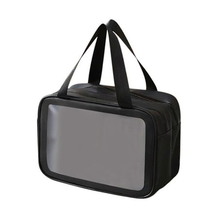 Stor Kapacitet Transparent Kosmetisk Förvaringsväska Stor Kosmetisk Smink Reseorganisatör För Män Kvinnor Kosmetisk Förvaringsväska PUW0546 GS