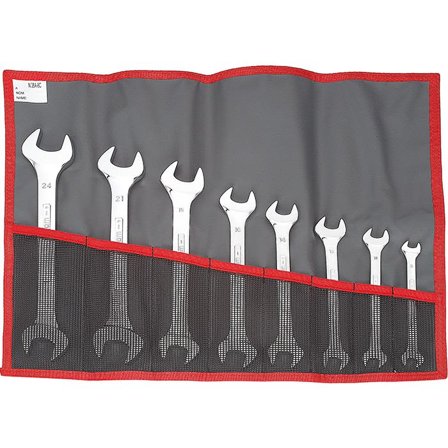 Facom 44.JE8T U-nyckelsats 8 delar, med fodral, Handverktyg