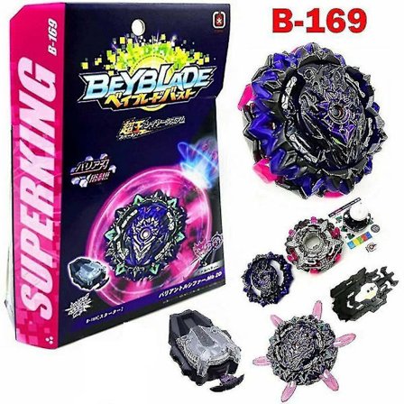Beyblade Burst Superking B-169 Variant Lucifer.mb 2d W/ Launcher Box