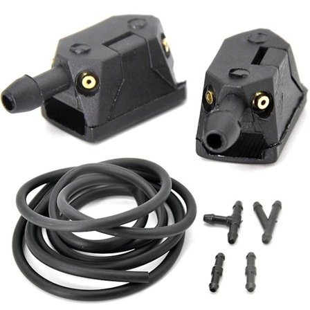 1 set biltorkare för vindruta fram, spolarmunstycke för Espace 3 Grand Enviro 2000 Sanjiang