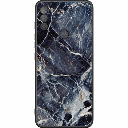 Motorola Moto G50 Svart Skal Marbled