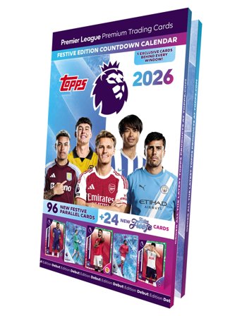 Topps Premier League Topps Premier League Calendar - Blue - ONE SIZE