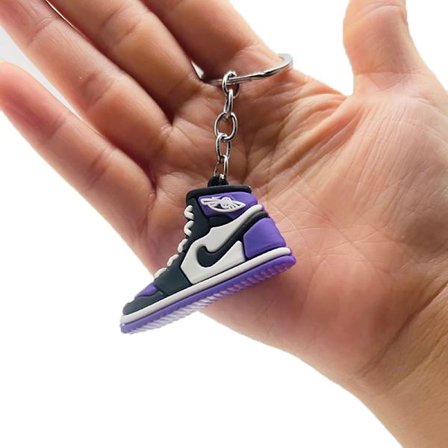 Utsökt 3D Mini Sneakers Key Chain Sneakers Fans Souvenir Key