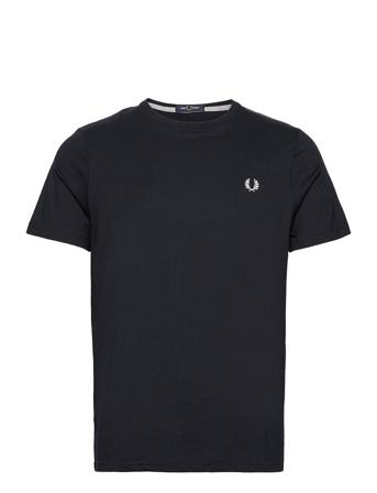 Crew Neck T-Shirt T-shirts Short-sleeved Blå Fred Perry